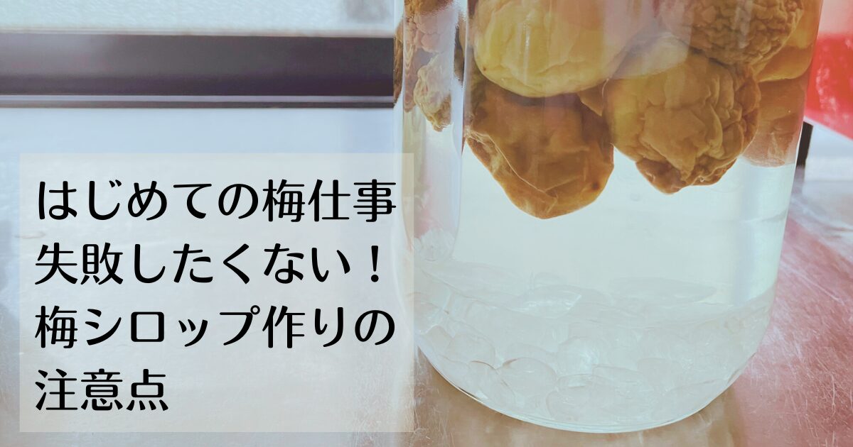 梅シロップ