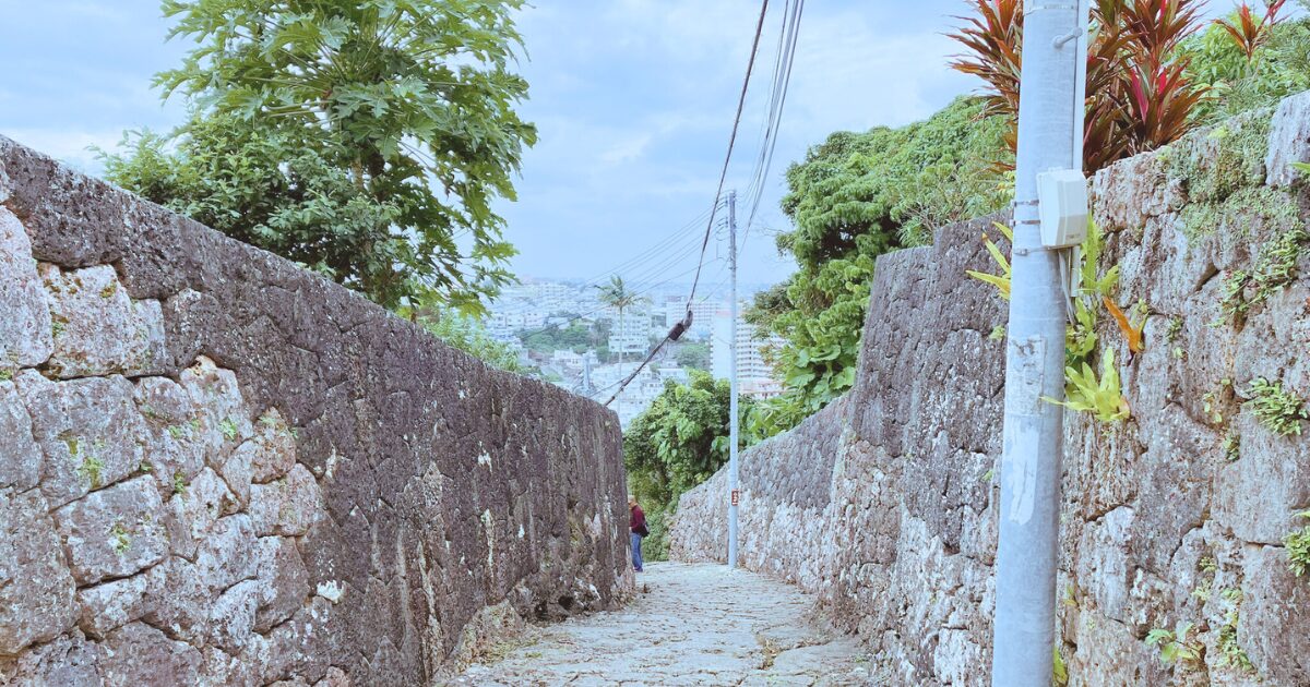 金城石畳 車なし 70代 シニア旅行 ブログ