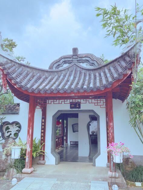 70代 シニア旅行 ブログ 福州園 那覇観光