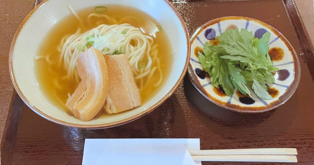 70代 シニア 旅行ブログ 首里うかじ ランチ 首里グルメ