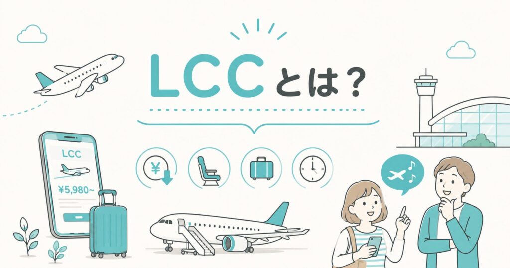 シニア旅行でLCCはきつい?