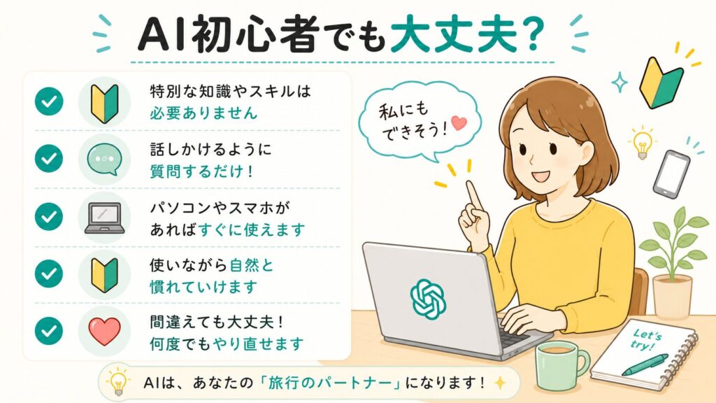 ChatGPTで70代の親との旅行プランを作ってみた【プロンプト付き】初心者でも5分で完成!
