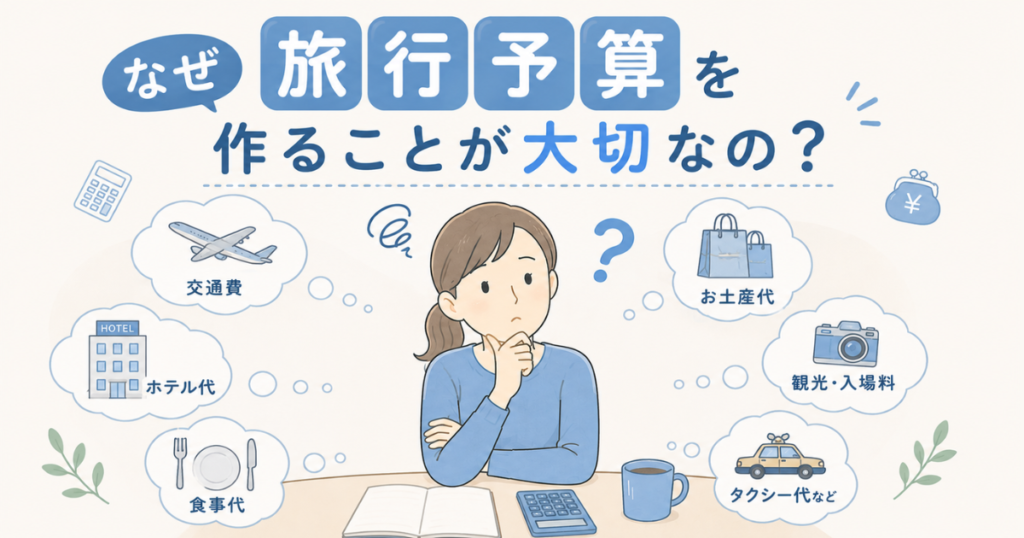 AIで旅行予算を作ってみた|家族旅行のお金を見える化する方法