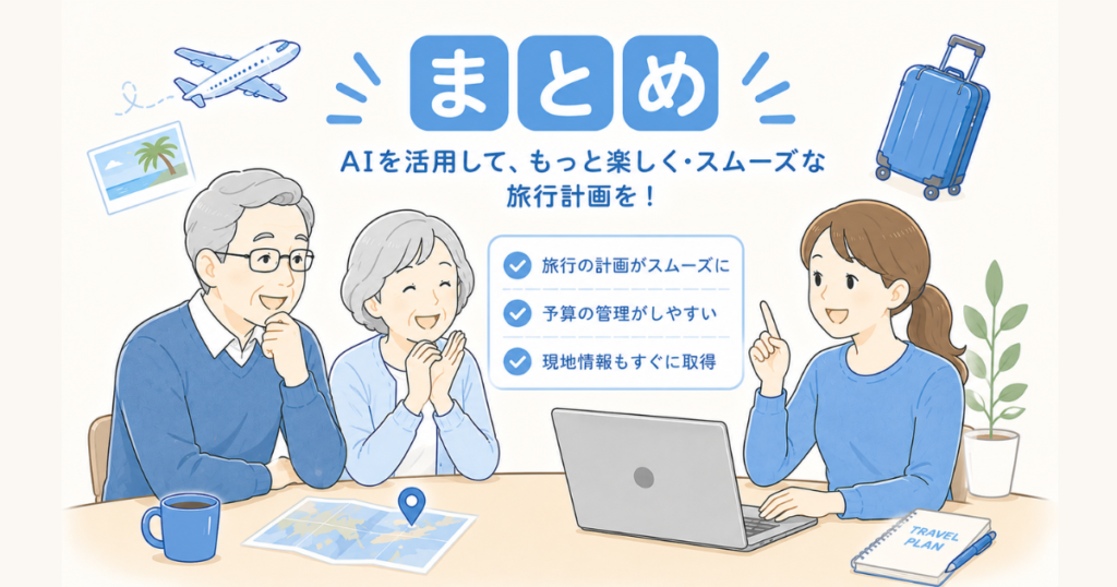 AIで旅行予算を作ってみた|家族旅行のお金を見える化する方法