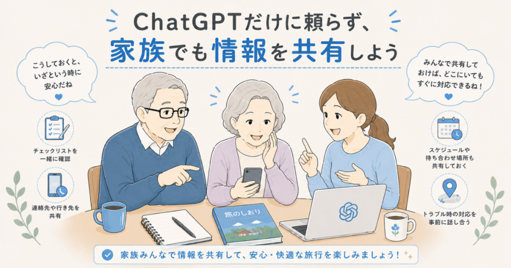 ChatGPTで旅行中のトラブル対策をまとめる方法|もしもの時も慌てない安心旅行術